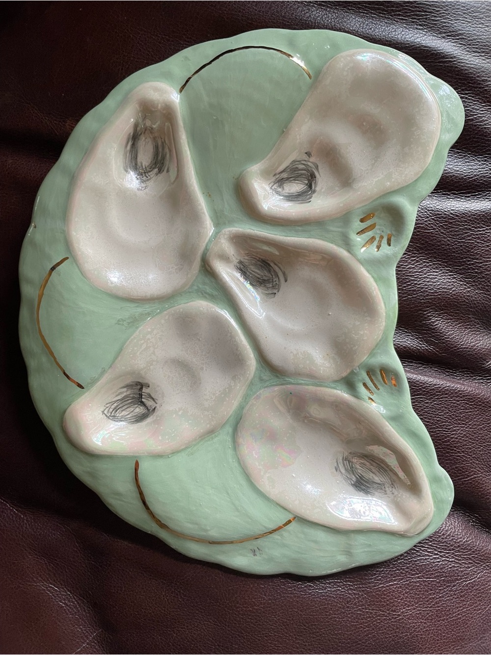 Vintage Oyster Plate